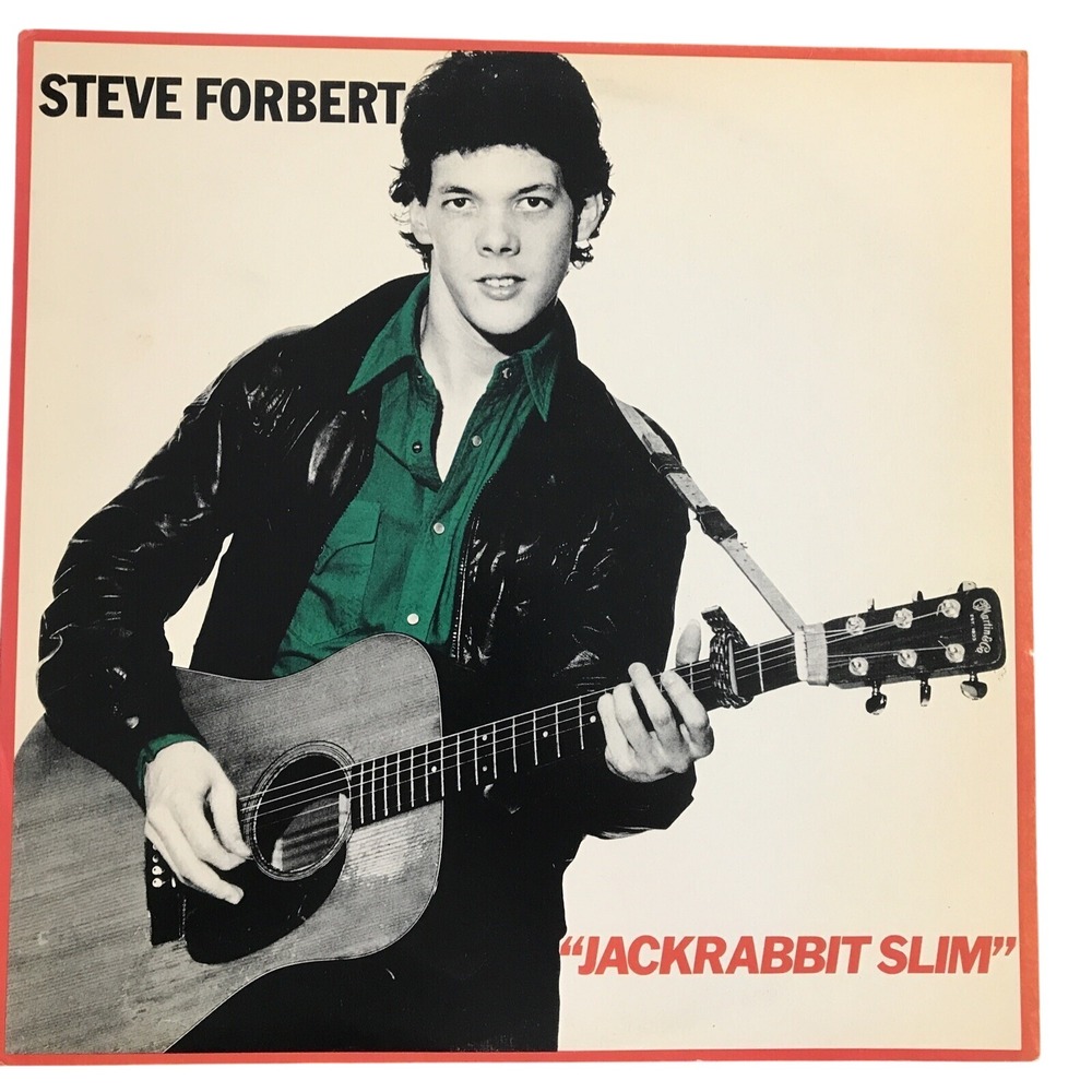 Steve Forbert Jackrabbit Slim Vinyl LP 12" Black 1979 Folk Rock Romeo's Tune 70s